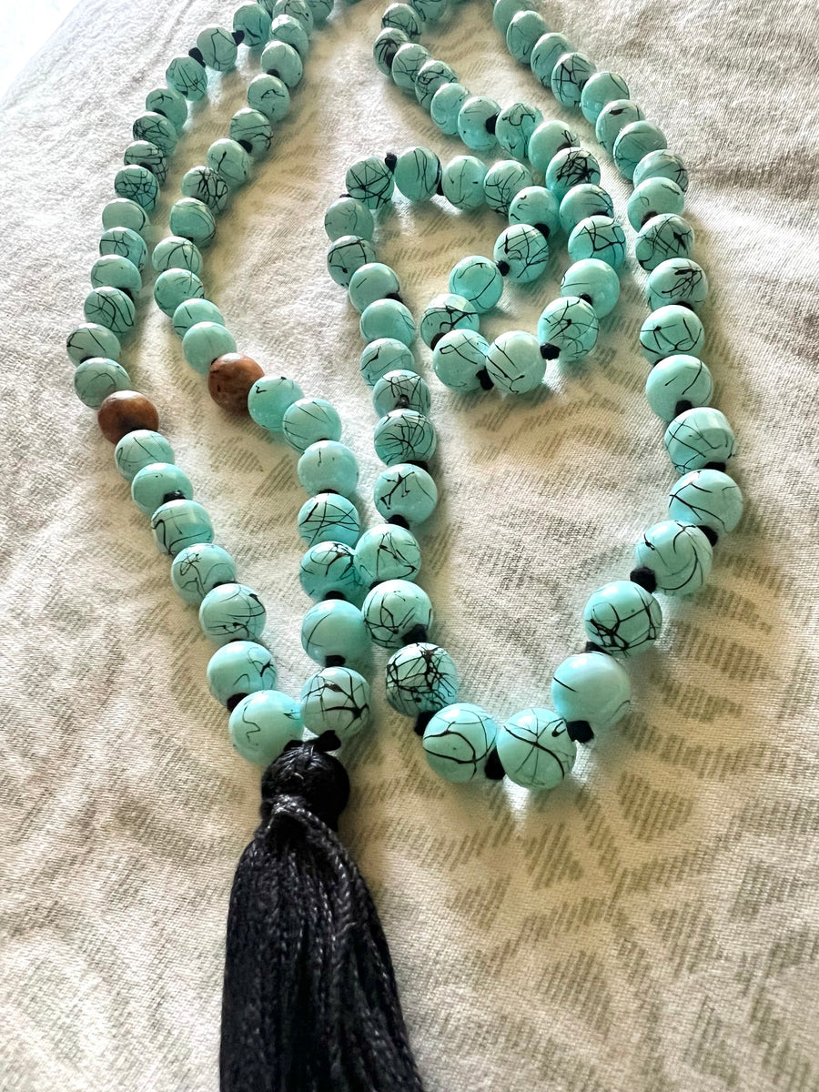 Turquoise Stone Mala